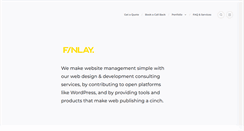 Desktop Screenshot of finlay.co.nz